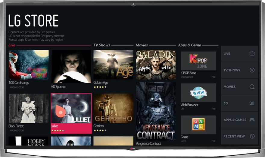  Obchod LG Store - Jednoduché objavovanie 